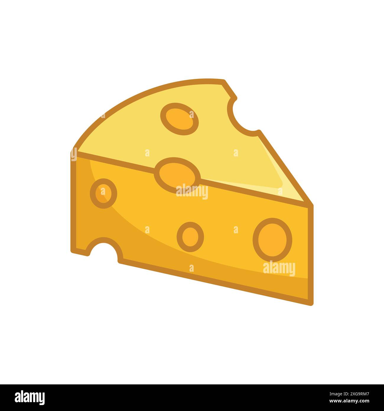 cheese icon vector design template in white background Stock Vector