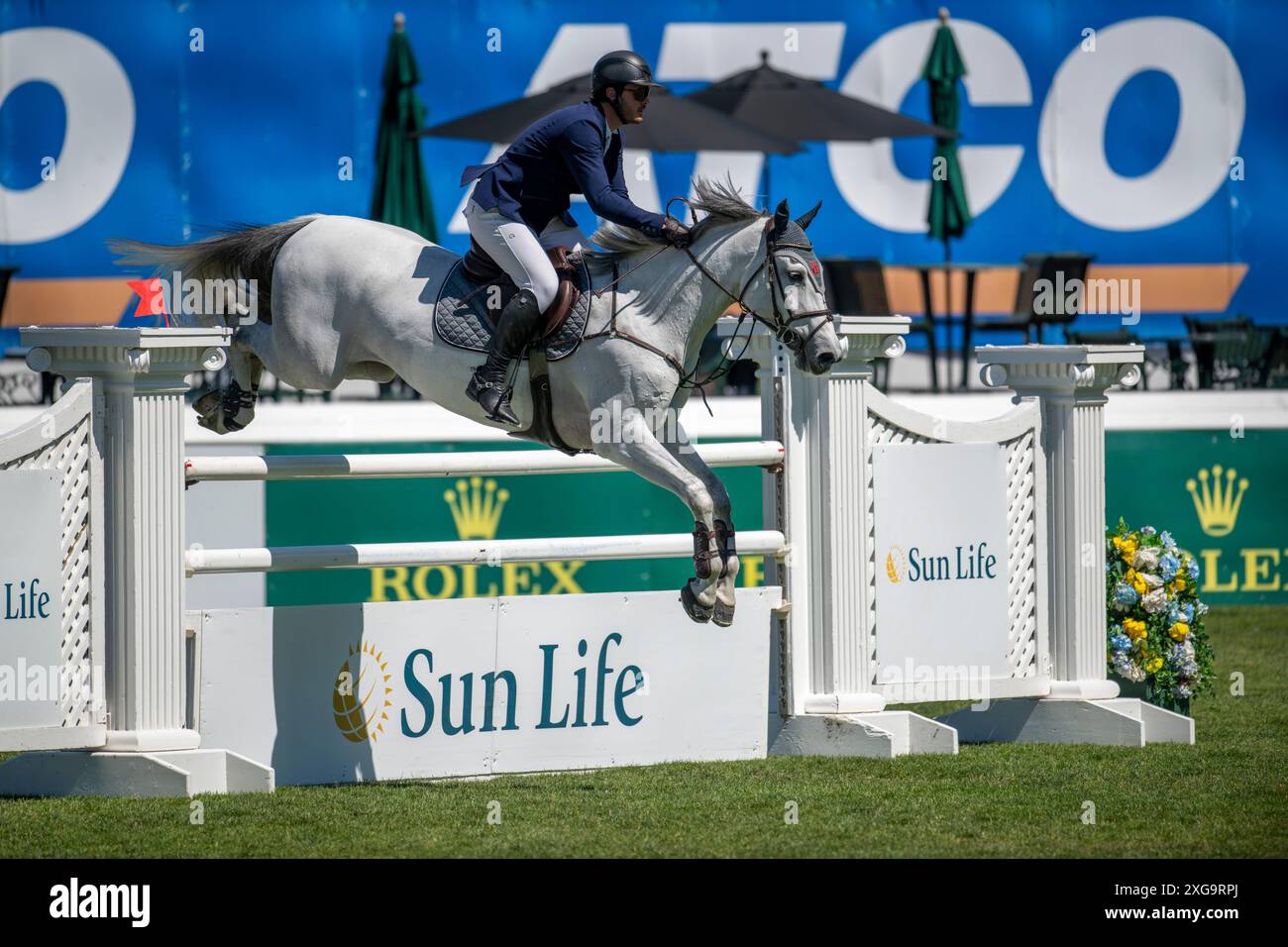 Calgary, Alberta, Canada, 7 July 2024. Luis Alejandro Plascendia O (MEX ...