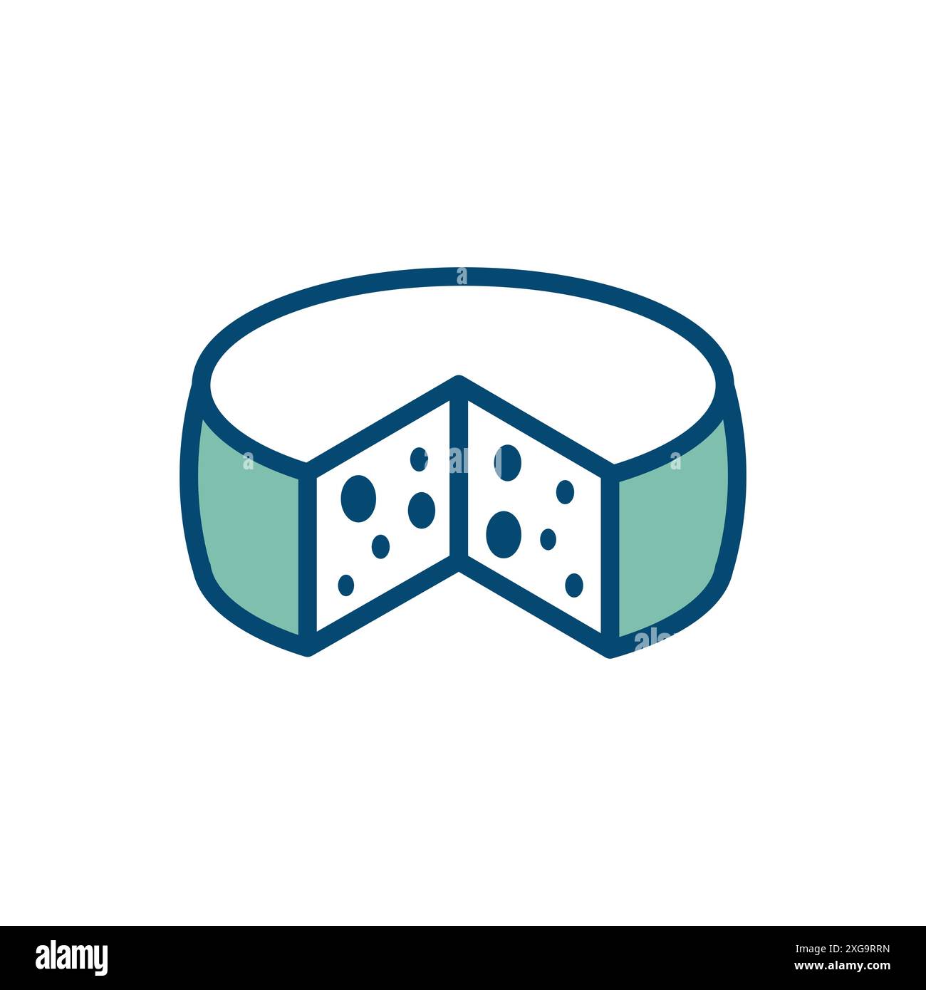 cheese icon vector design template in white background Stock Vector ...
