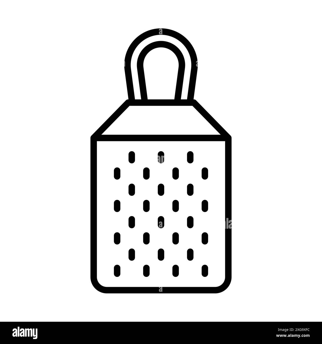 grater icon vector design template in white background Stock Vector