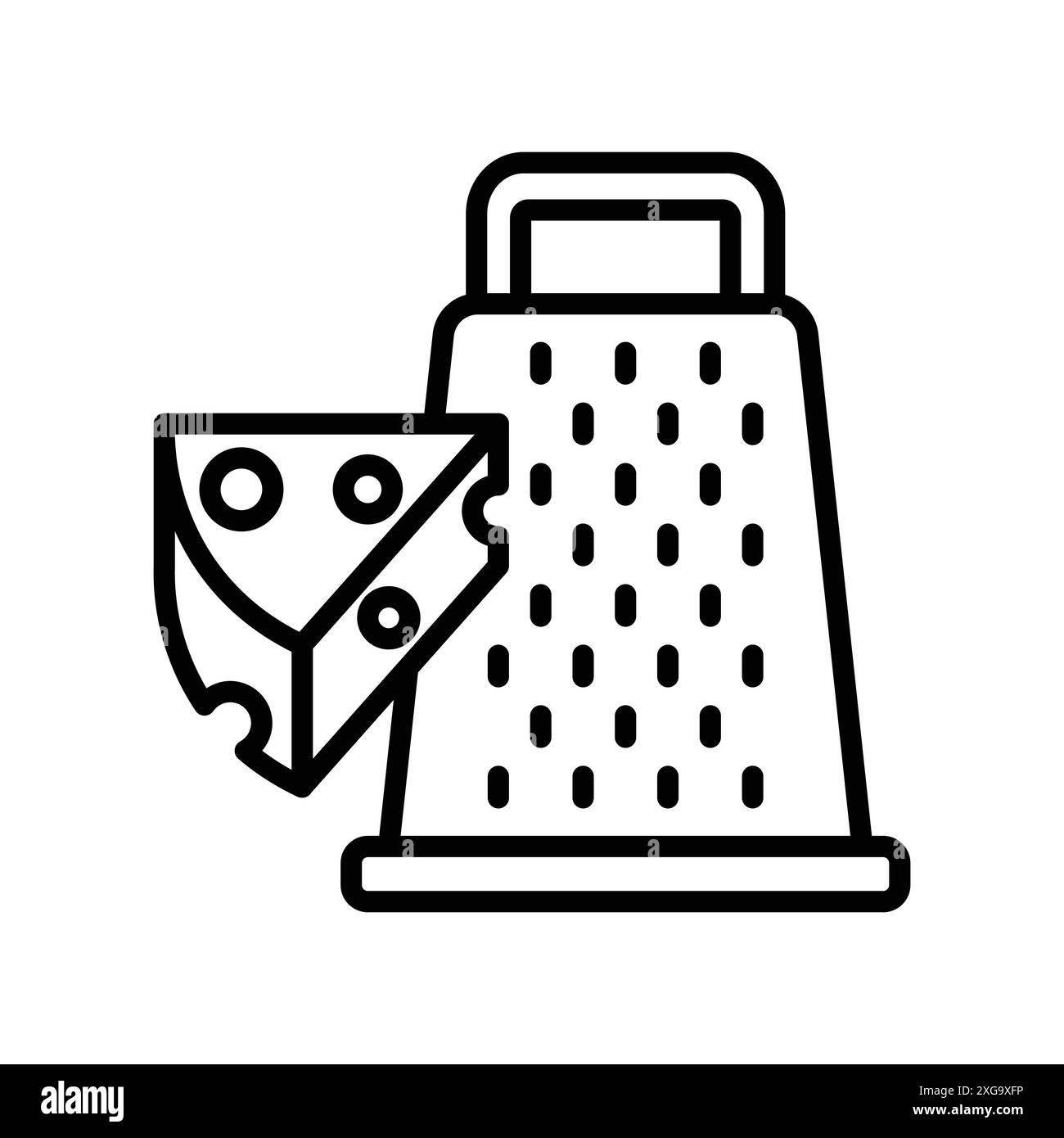 grater icon vector design template in white background Stock Vector