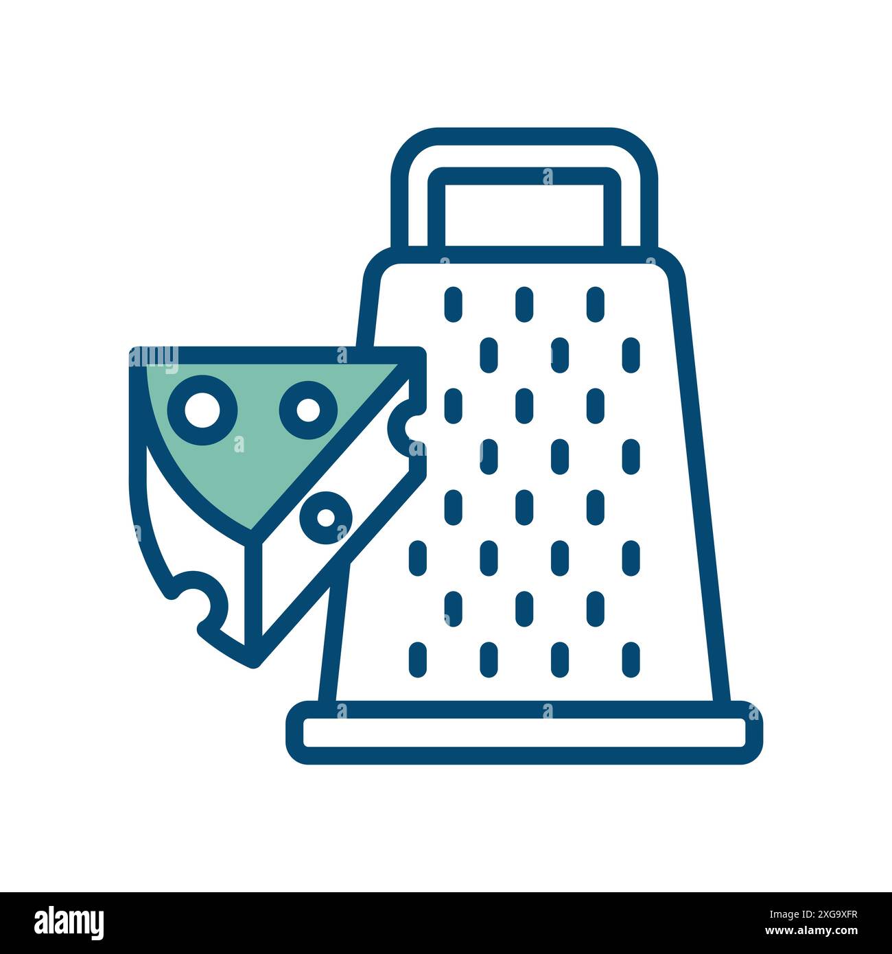 grater icon vector design template in white background Stock Vector