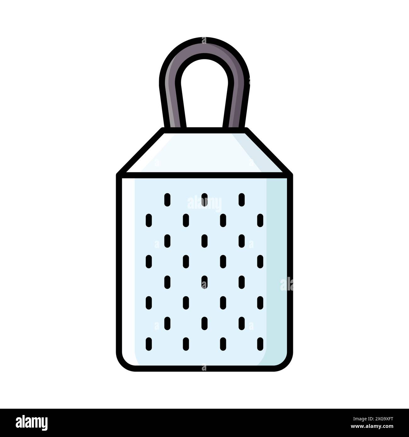 grater icon vector design template in white background Stock Vector