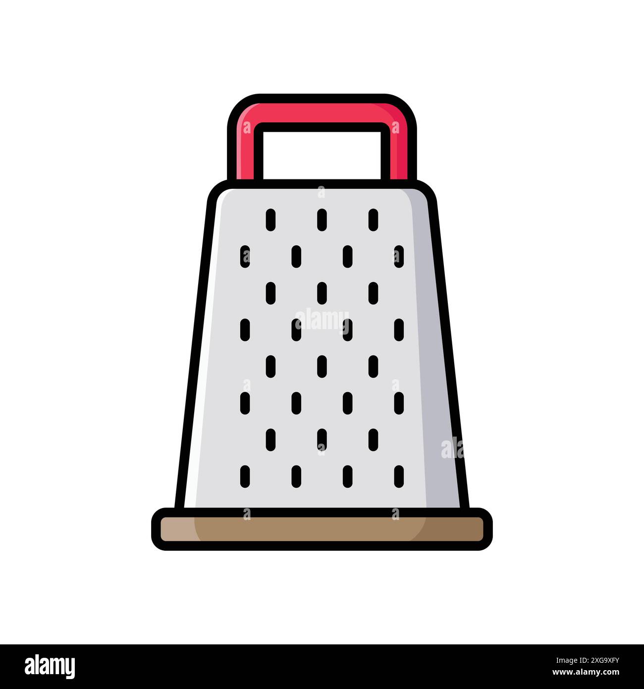 grater icon vector design template in white background Stock Vector