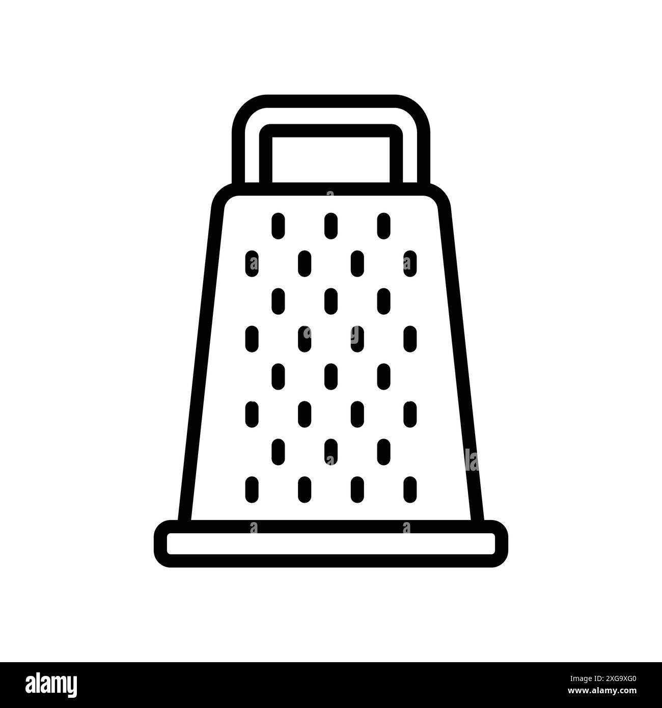 grater icon vector design template in white background Stock Vector