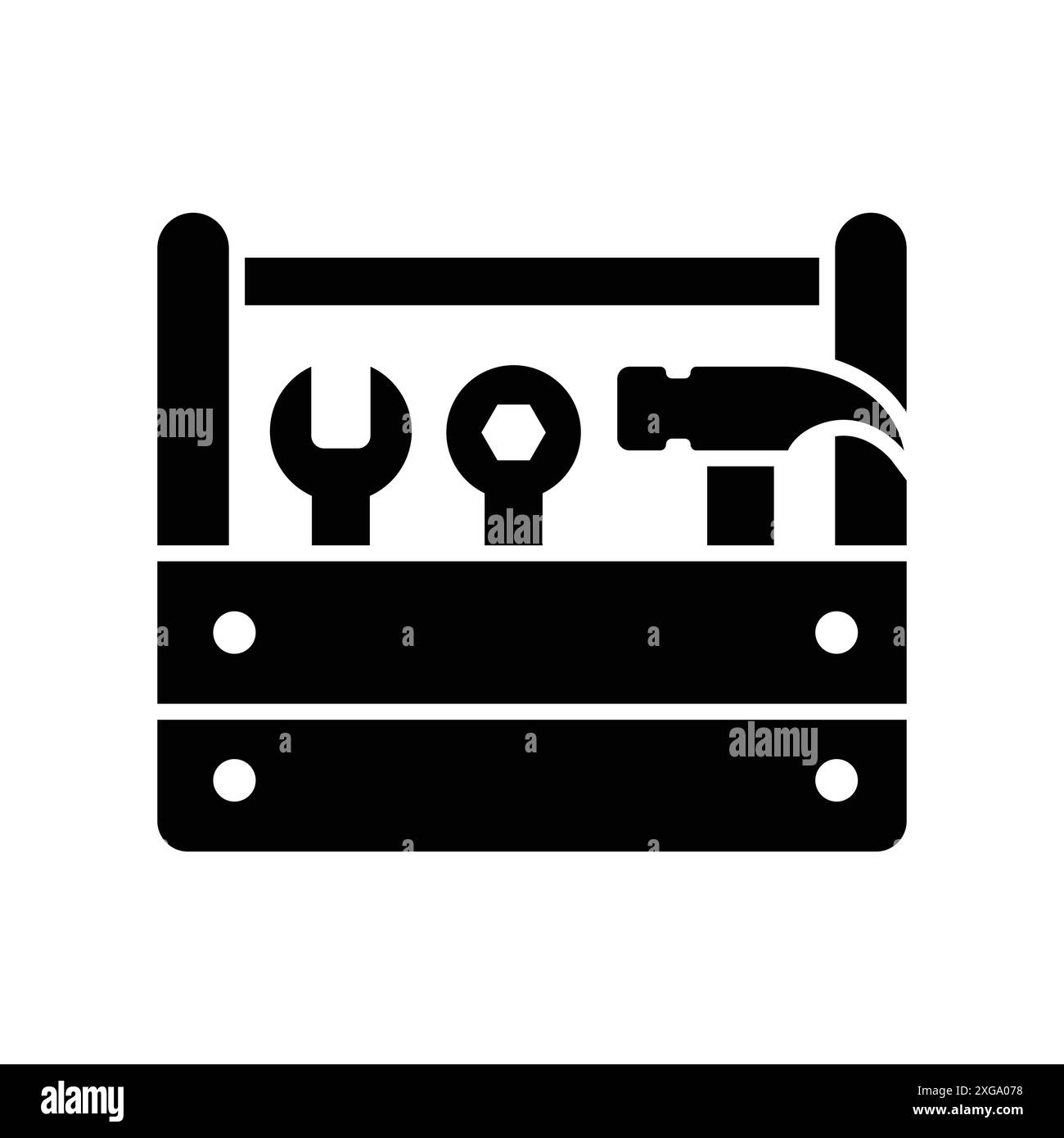 toolbox icon vector design template in white background Stock Vector ...