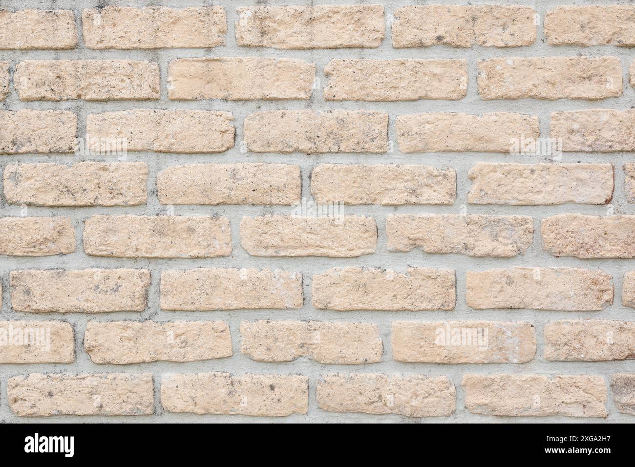 Brick wall background texture. Full frame Stock Photo