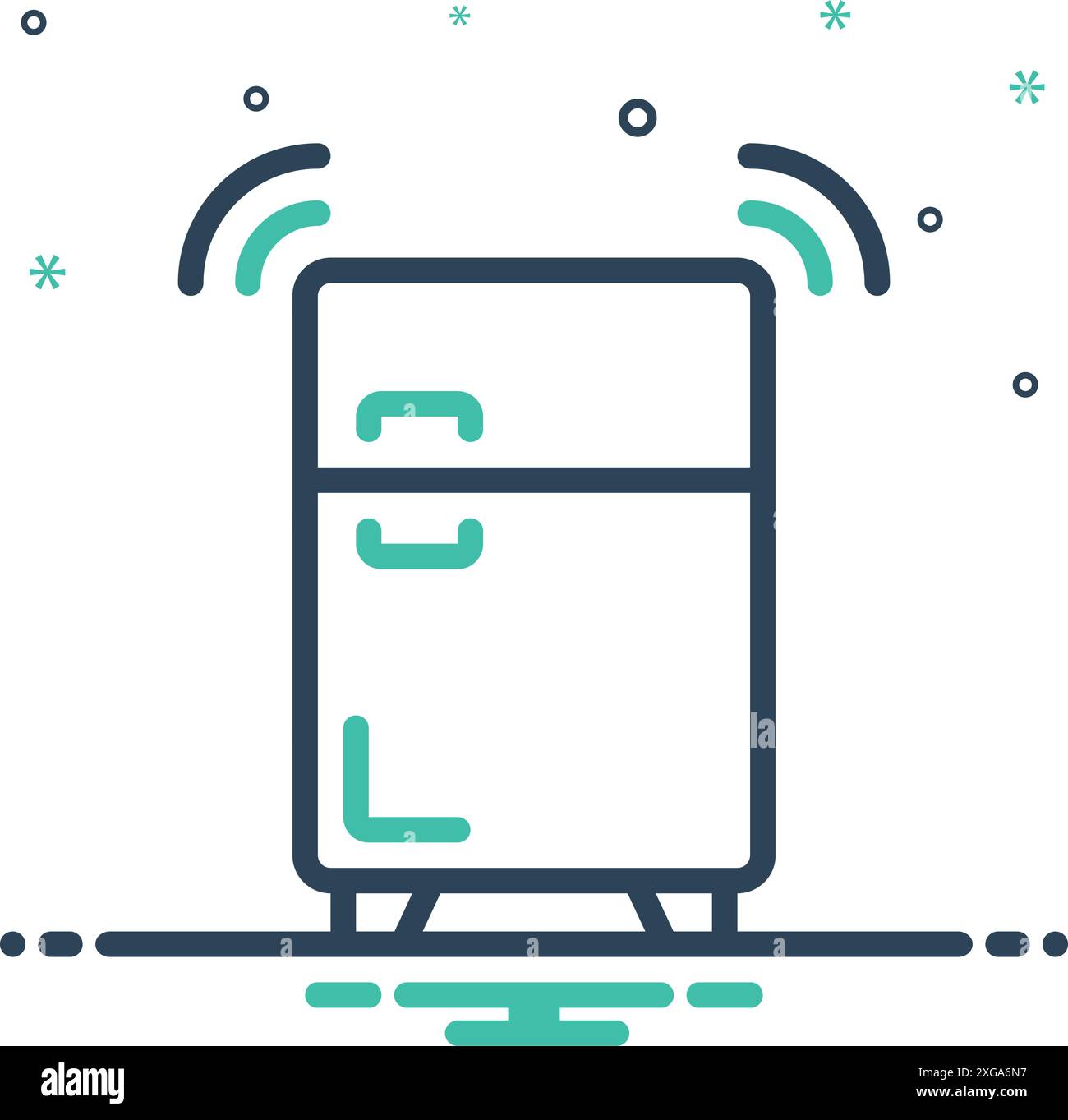 Fridge stock vector hi-res stock photography and images - Alamy