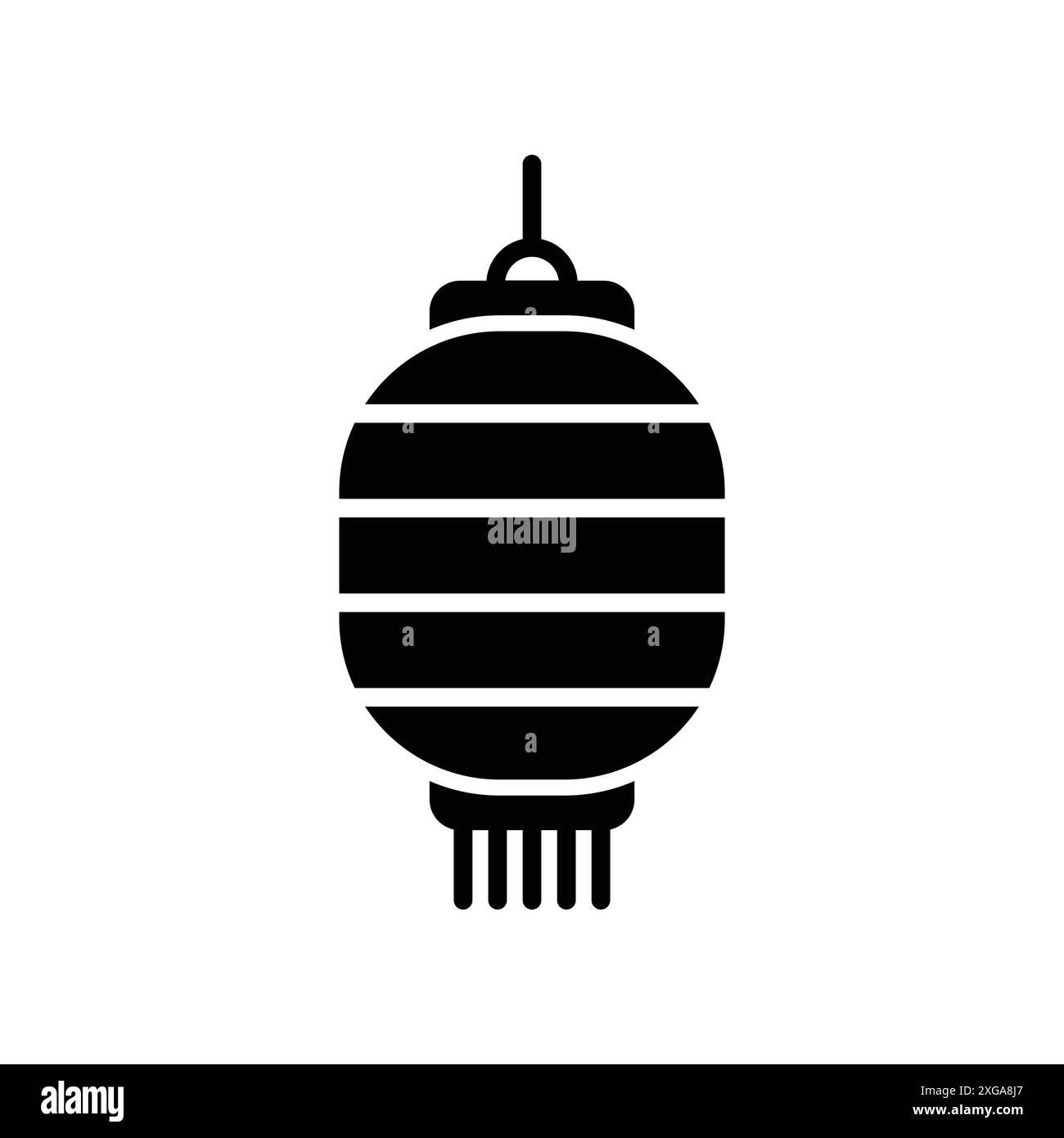 Chinese traditional lantern in Black and White Stock Photos & Images ...