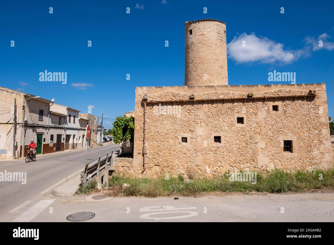 Moli d'en Perdiu, Llucmajor, Mallorca, Balearic Islands, Spain Stock Photo