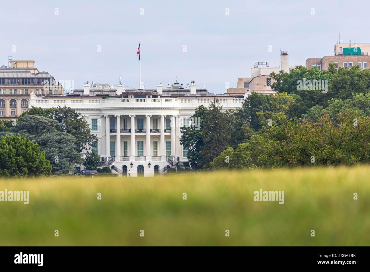 The white house exterior washington dc hi-res stock photography and ...