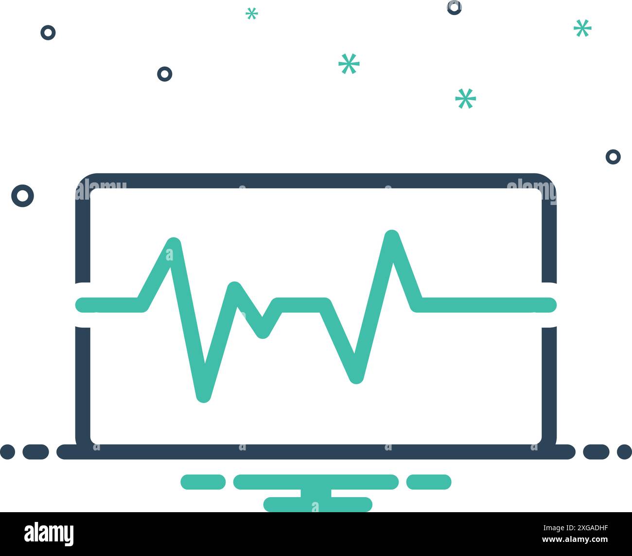 Radial pulse Stock Vector Images - Alamy