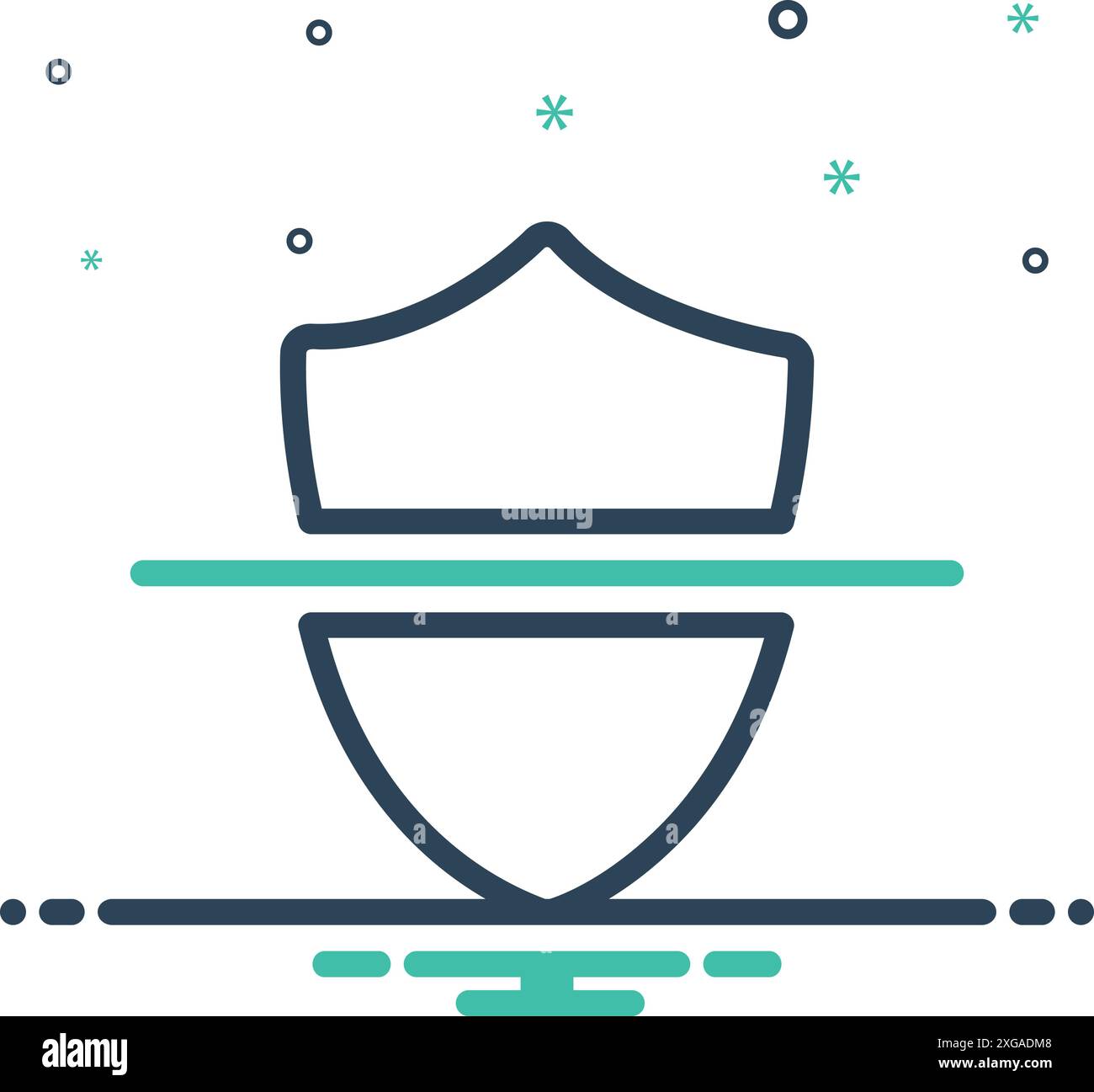 Icon for divisions,segregate Stock Vector Image & Art - Alamy