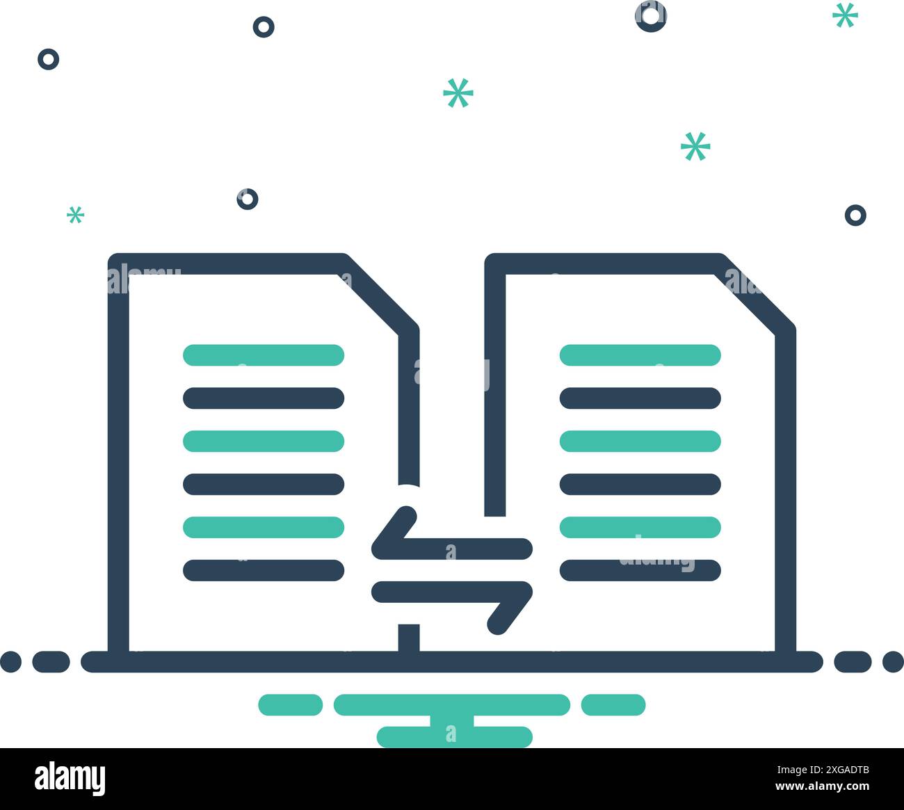 Icon for diffs,different Stock Vector Image & Art - Alamy