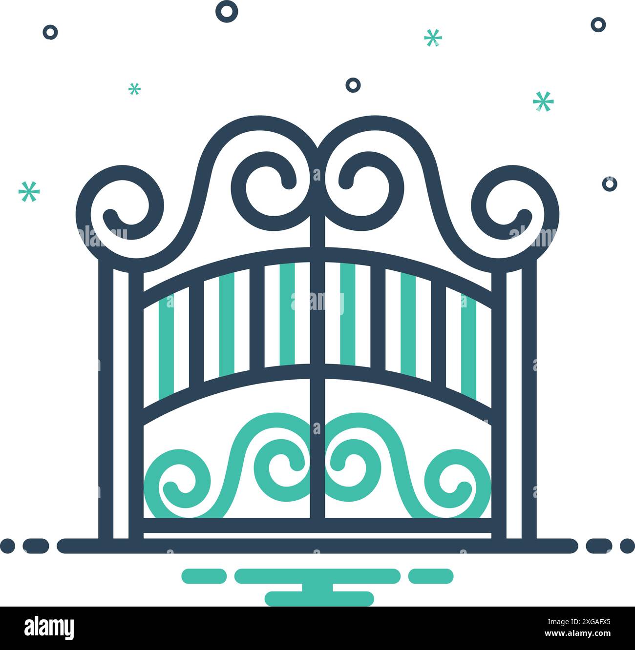 Close the gates Stock Vector Images - Alamy