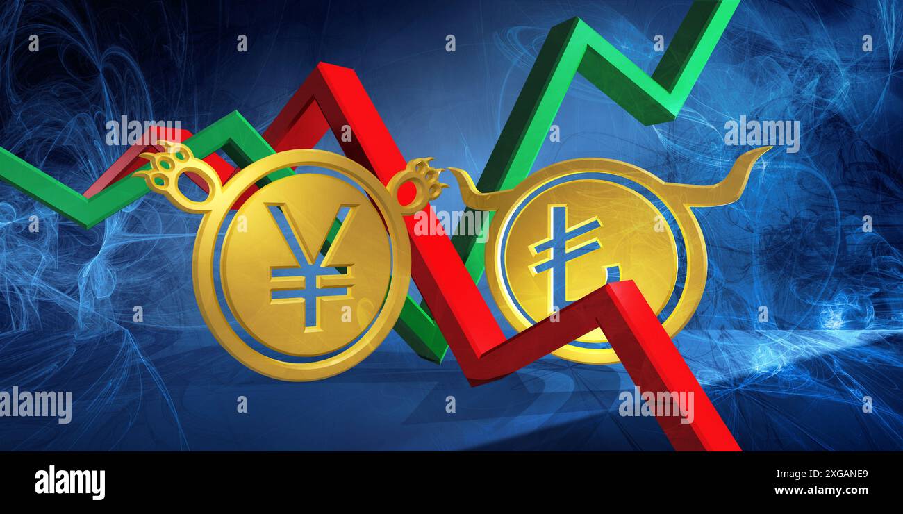 Turkish lira yen hi-res stock photography and images - Alamy