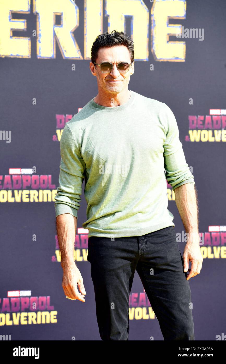 Hugh Jackman bei der Premiere DEADPOOL and WOLVERINE in Berlin am 06.07.2024 *** Hugh Jackman at
