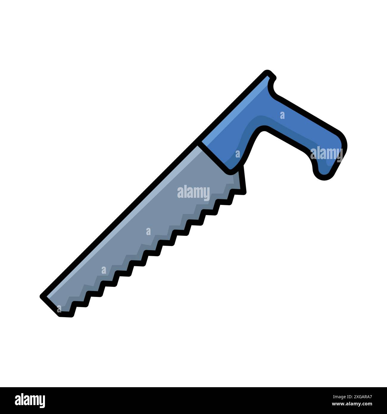 saw icon vector design template in white background Stock Vector