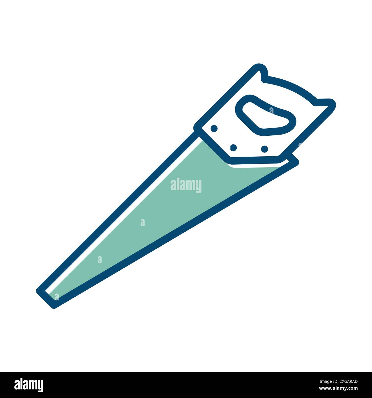 saw icon vector design template in white background Stock Vector