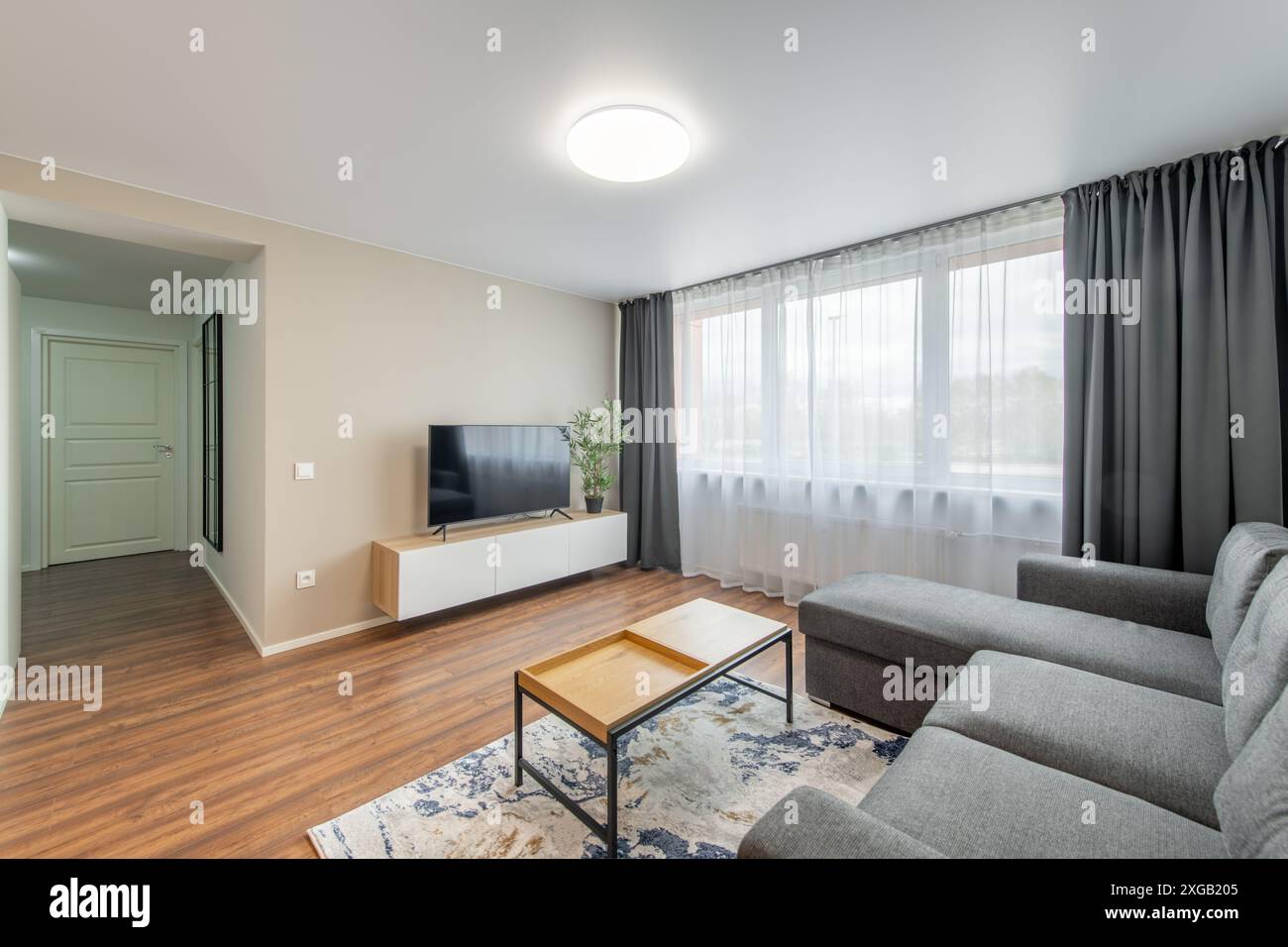 Illustration of Luxurious Scandinavian Apartments