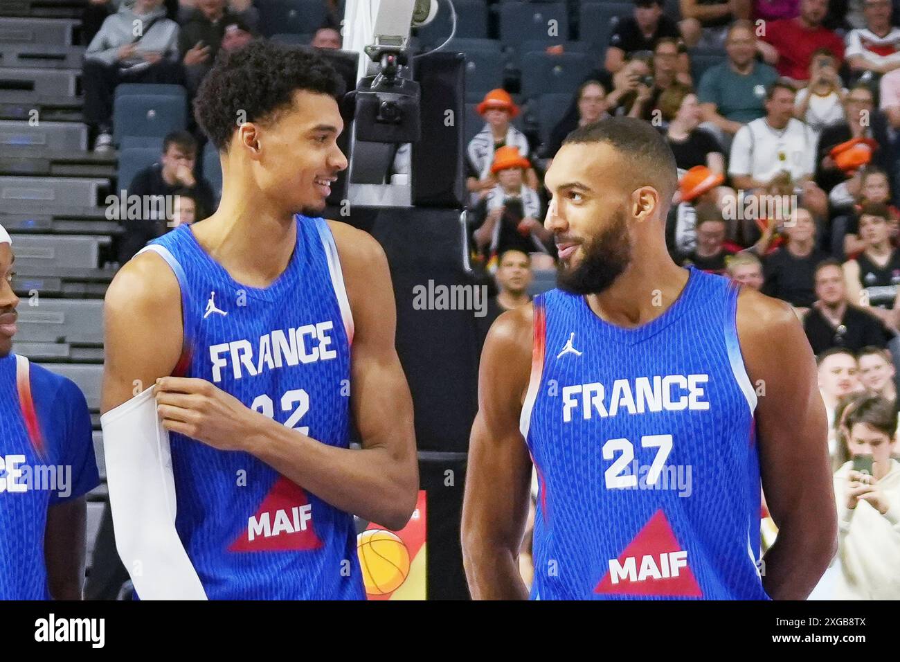 FIBA Basketball World Cup: Victor Wembanyama and Rudy Gobert