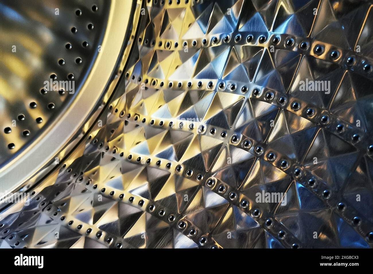washing machine texture as digital abstract art Stock Photo - Alamy