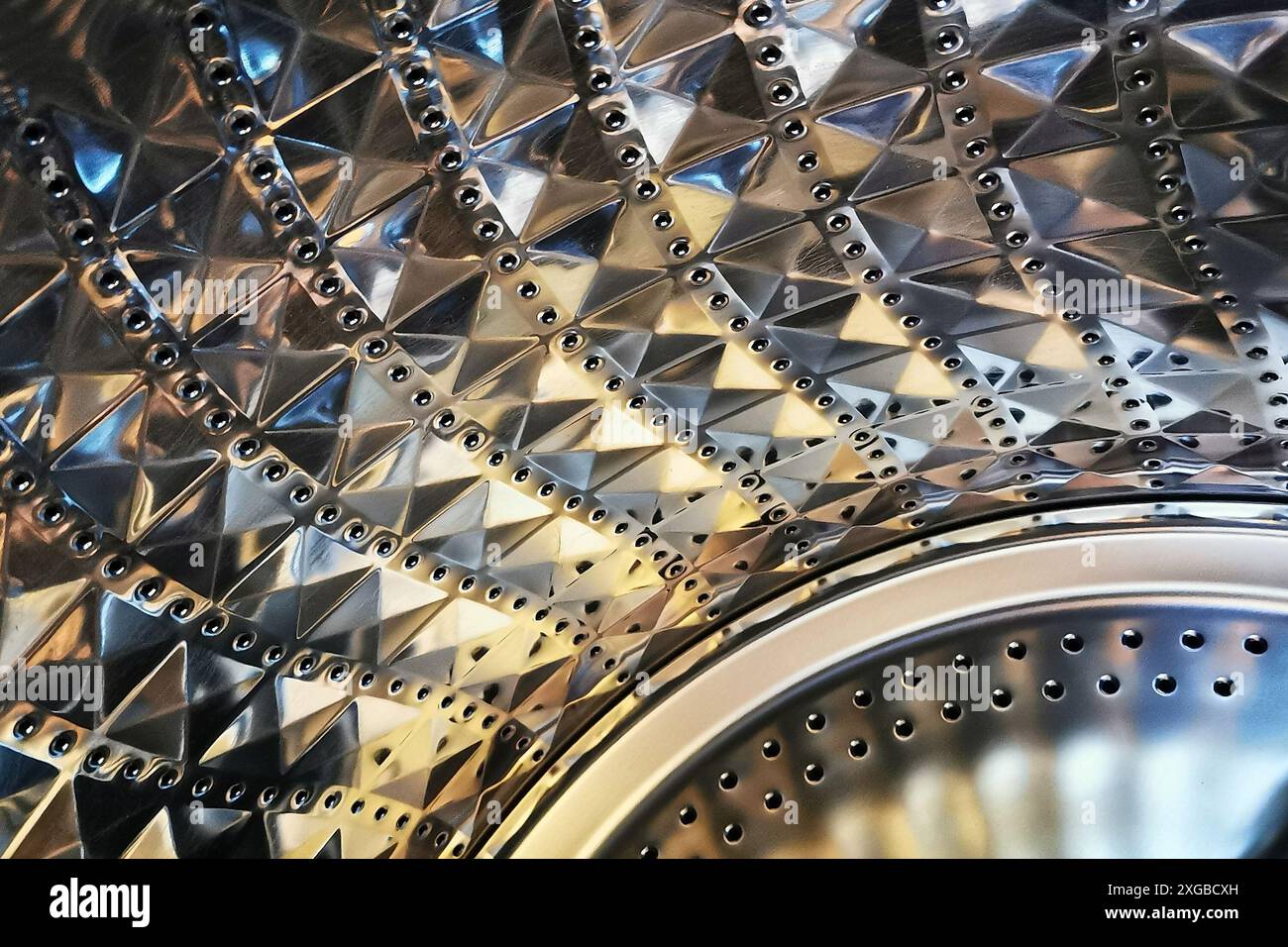 washing machine texture as digital abstract art Stock Photo - Alamy