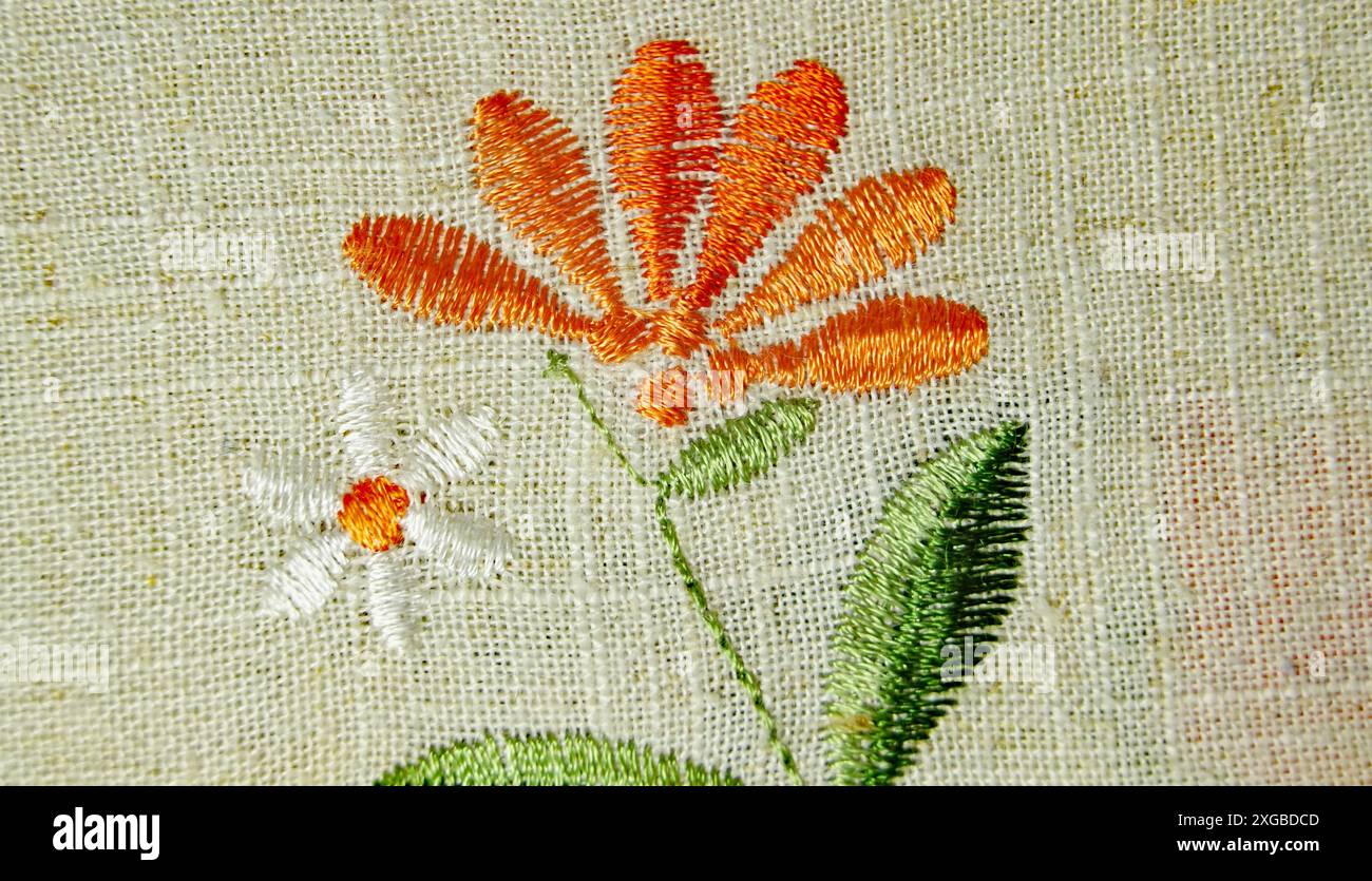 Shape In Textiles Fabrics and textiles with embroidery and prints of shapes and colors ...