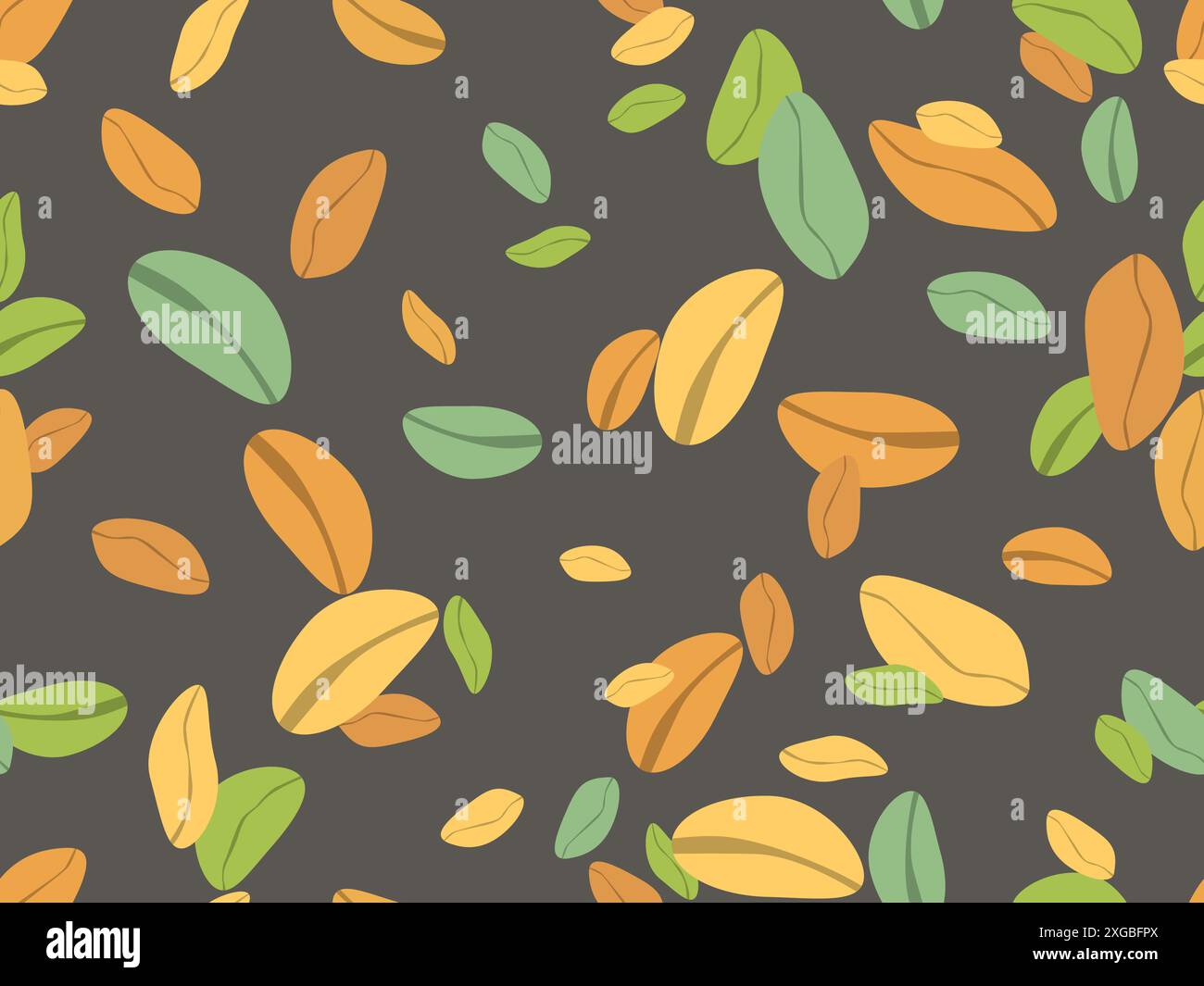 Pistachios seamless pattern. Background with green nuts, pistachios and ...