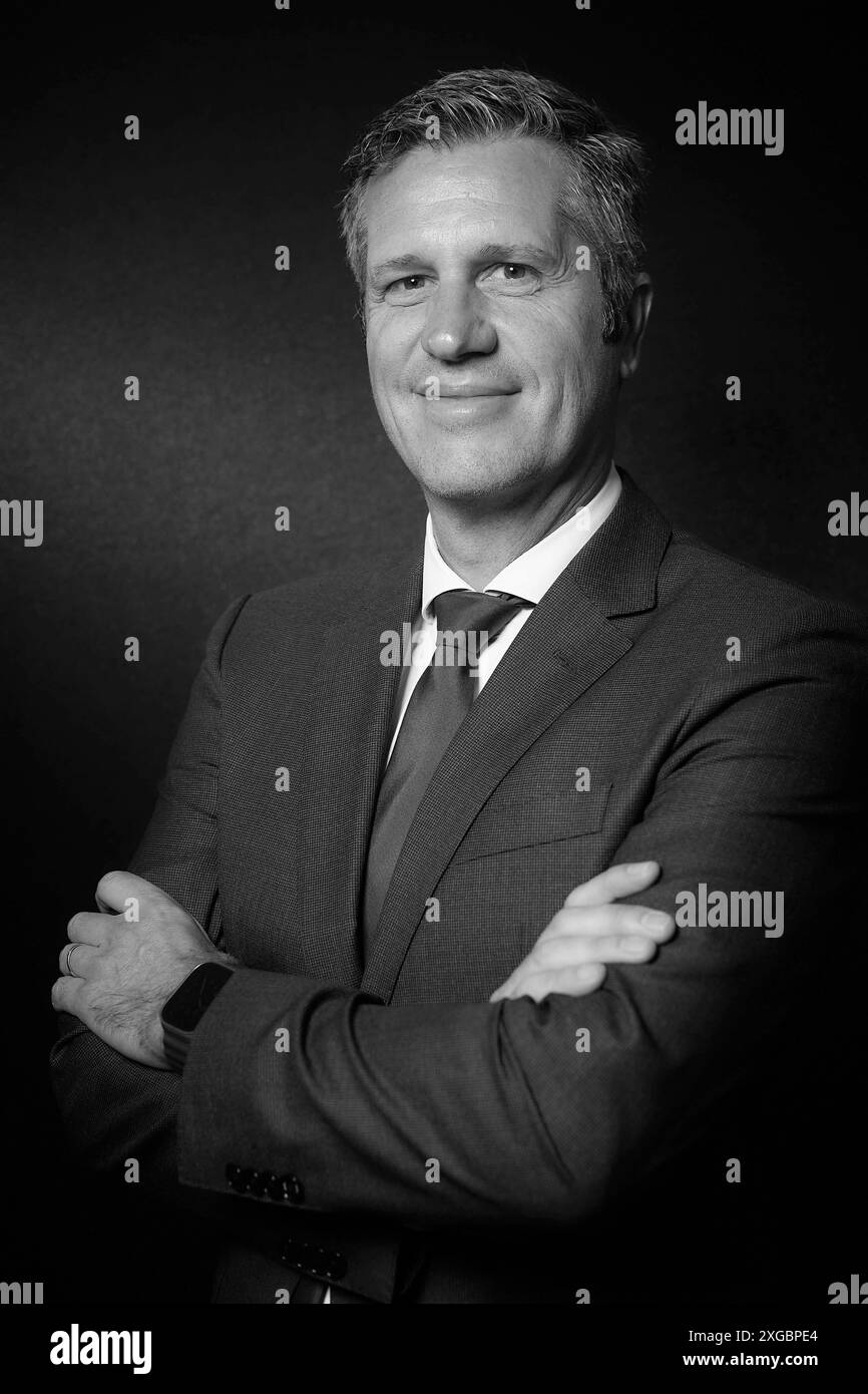 ceo imperial tobacco ALTADIS CEO Jerome du Chaffaut poses for Europa Press on July 8, 2024, in  Madrid (Spain). Jerome du Chaffaut was appointed executive chairman of  ALTADIS, a company belonging to the Imperial Brands