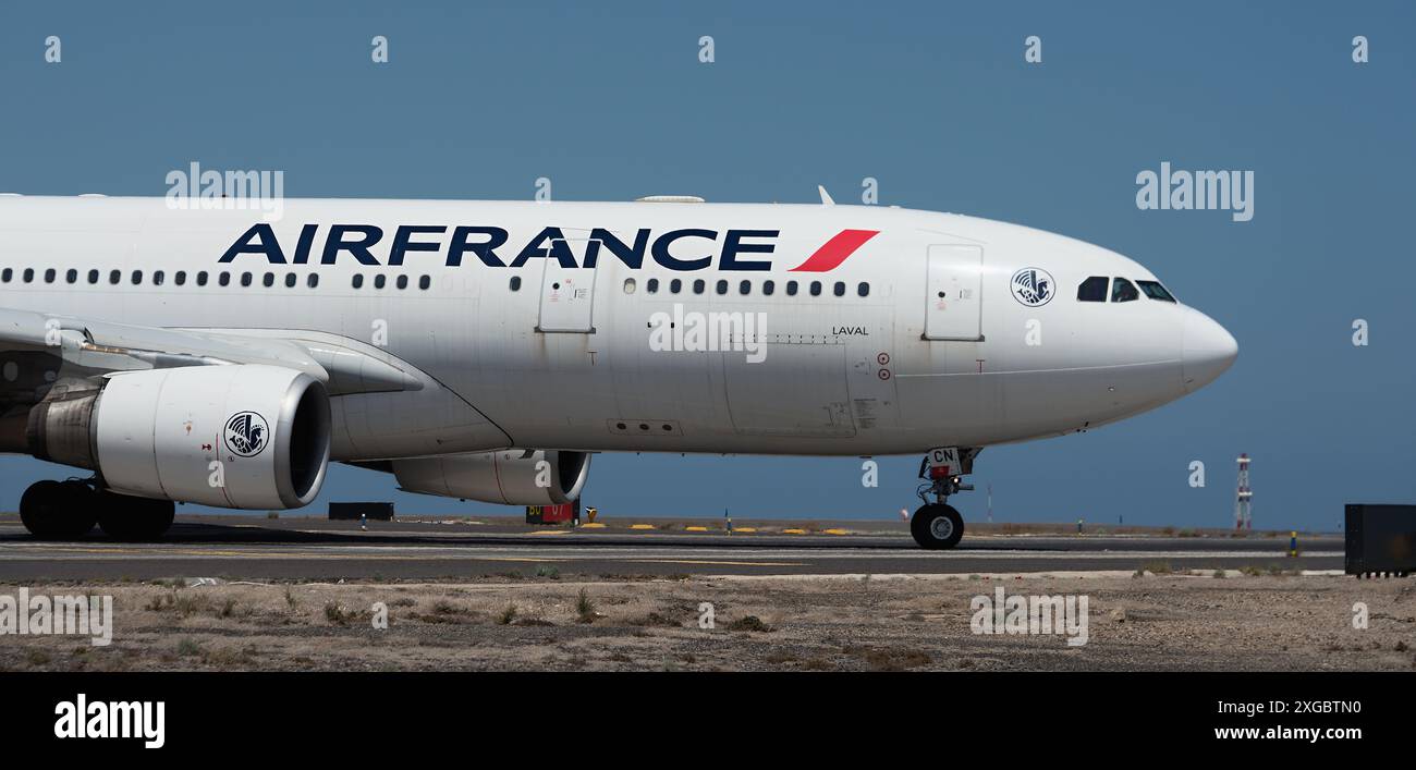 Tenerife Spain July 4st 2024 Air France Airbus A330 203 Image Of A Tenerife Spain July 4st 2024 Air France Airbus A330 203 Image Of A
