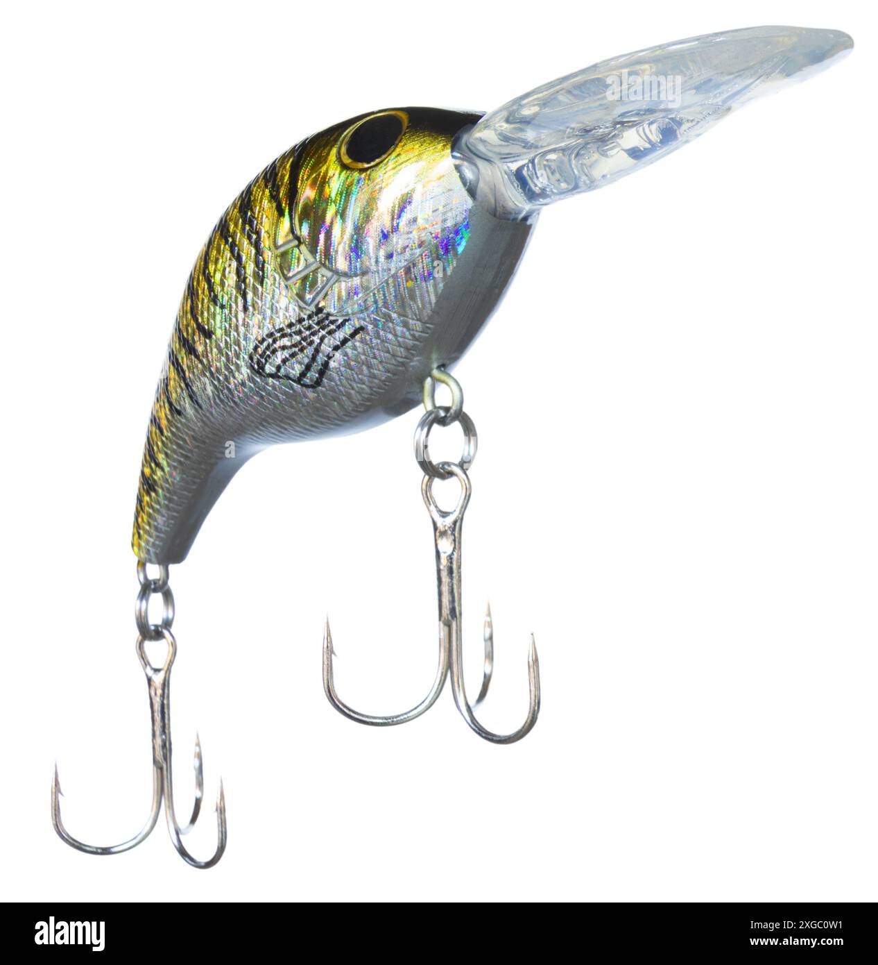 Crankbait that is cast out and retrieved at a deep depth with a large