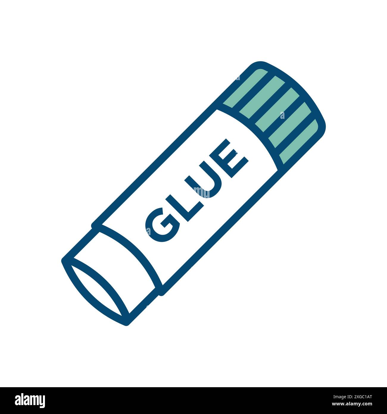 glue icon vector design template in white background Stock Vector