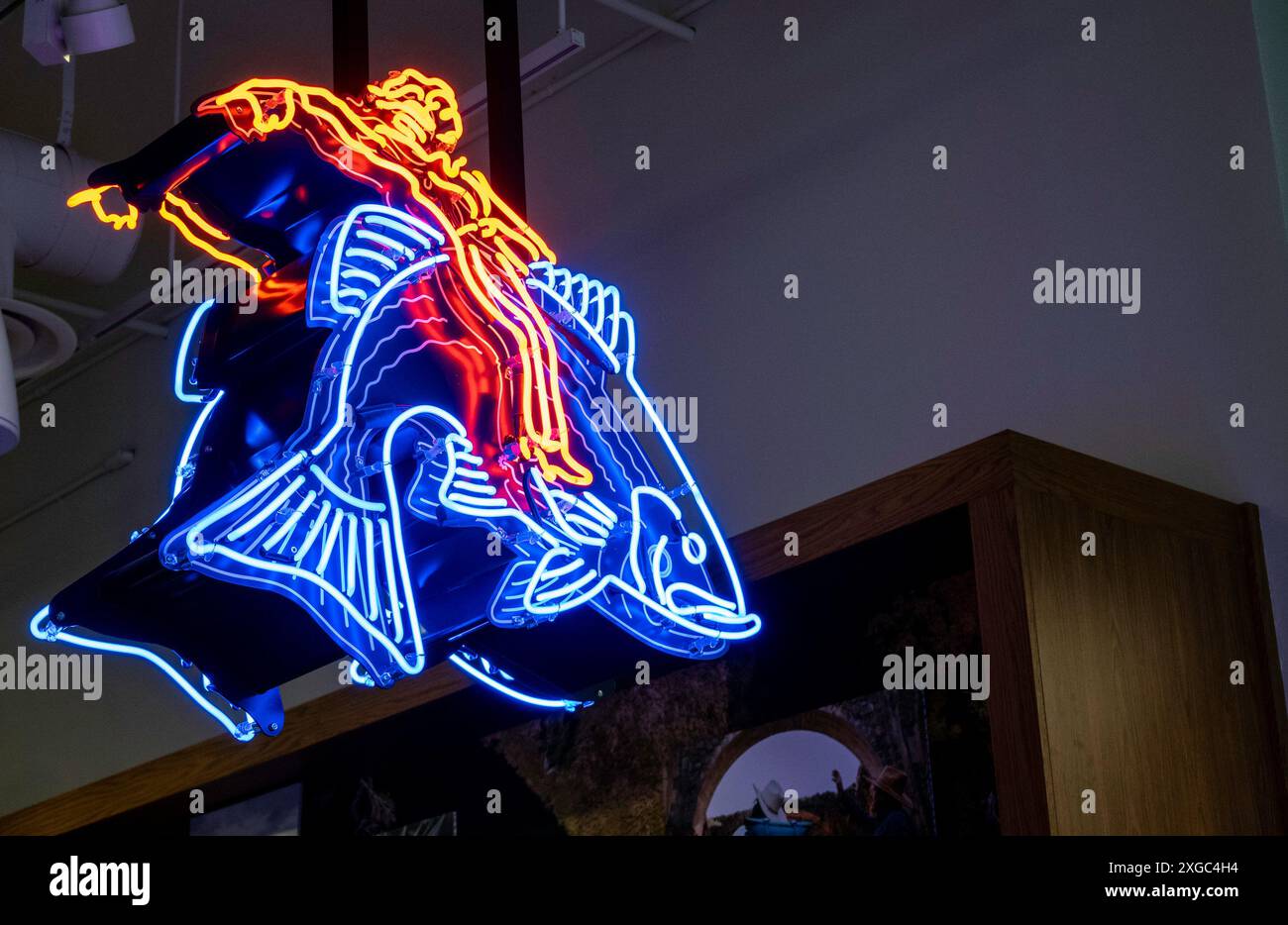 The Yeti sporting goods store sells products for outdoor lifestyle, Flatiron District., 2024, New York City, United States Stock Photo