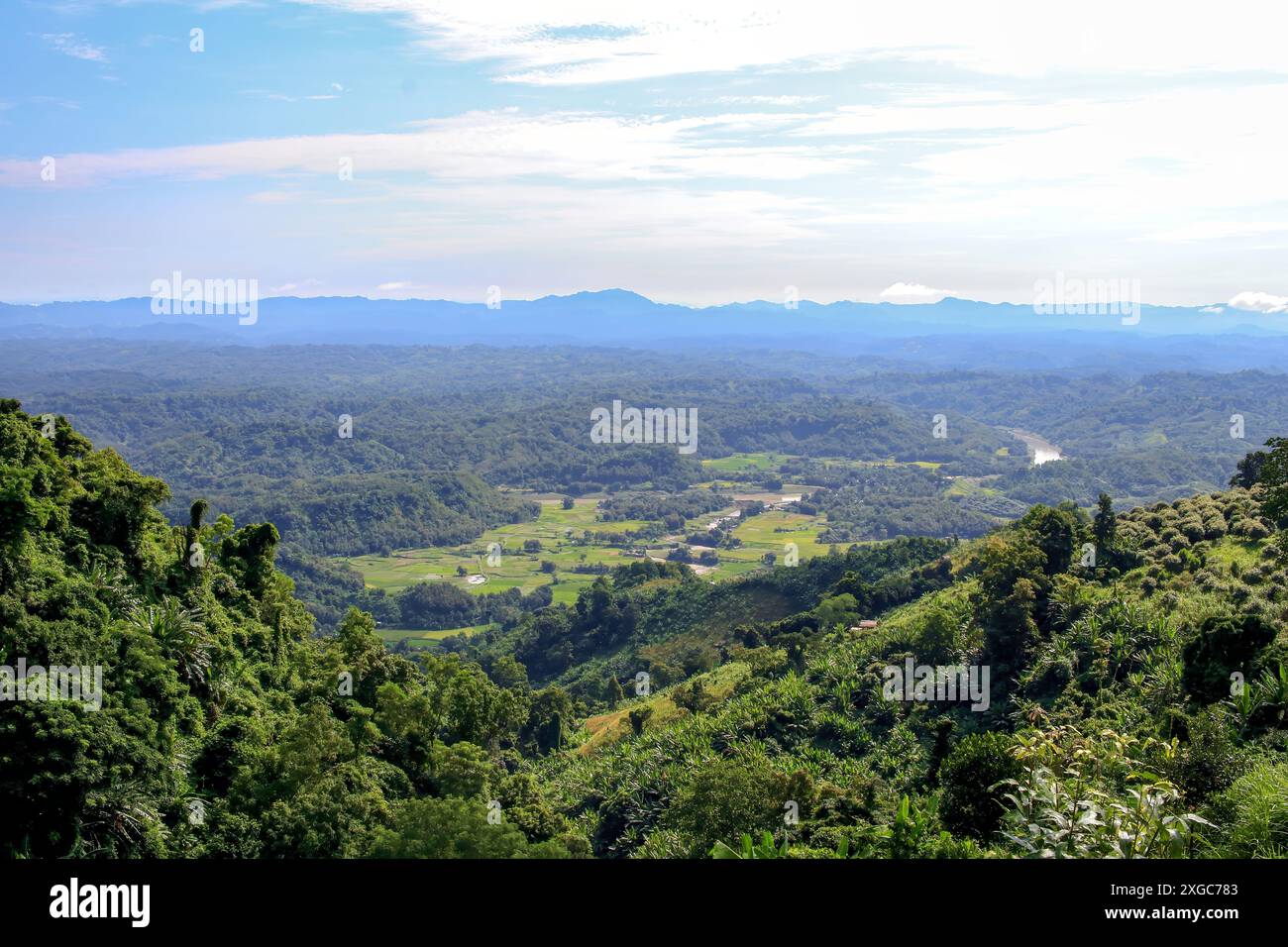 Beautiful landscape of Bandarban, Chittagong,Bangladesh Stock Photo