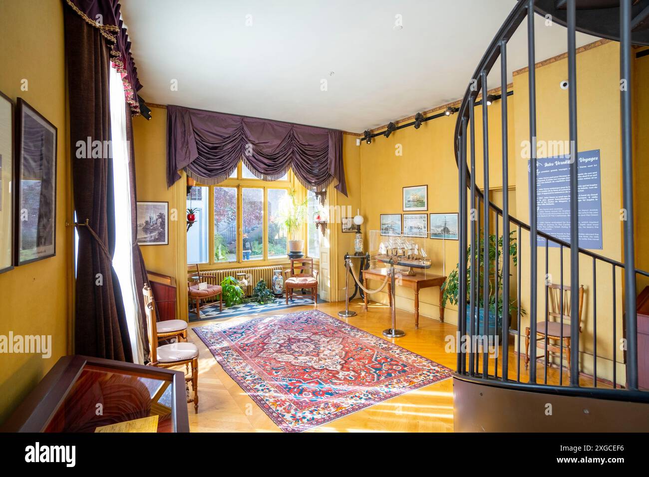 France, Somme, Amiens, Jules Verne's house Stock Photo - Alamy