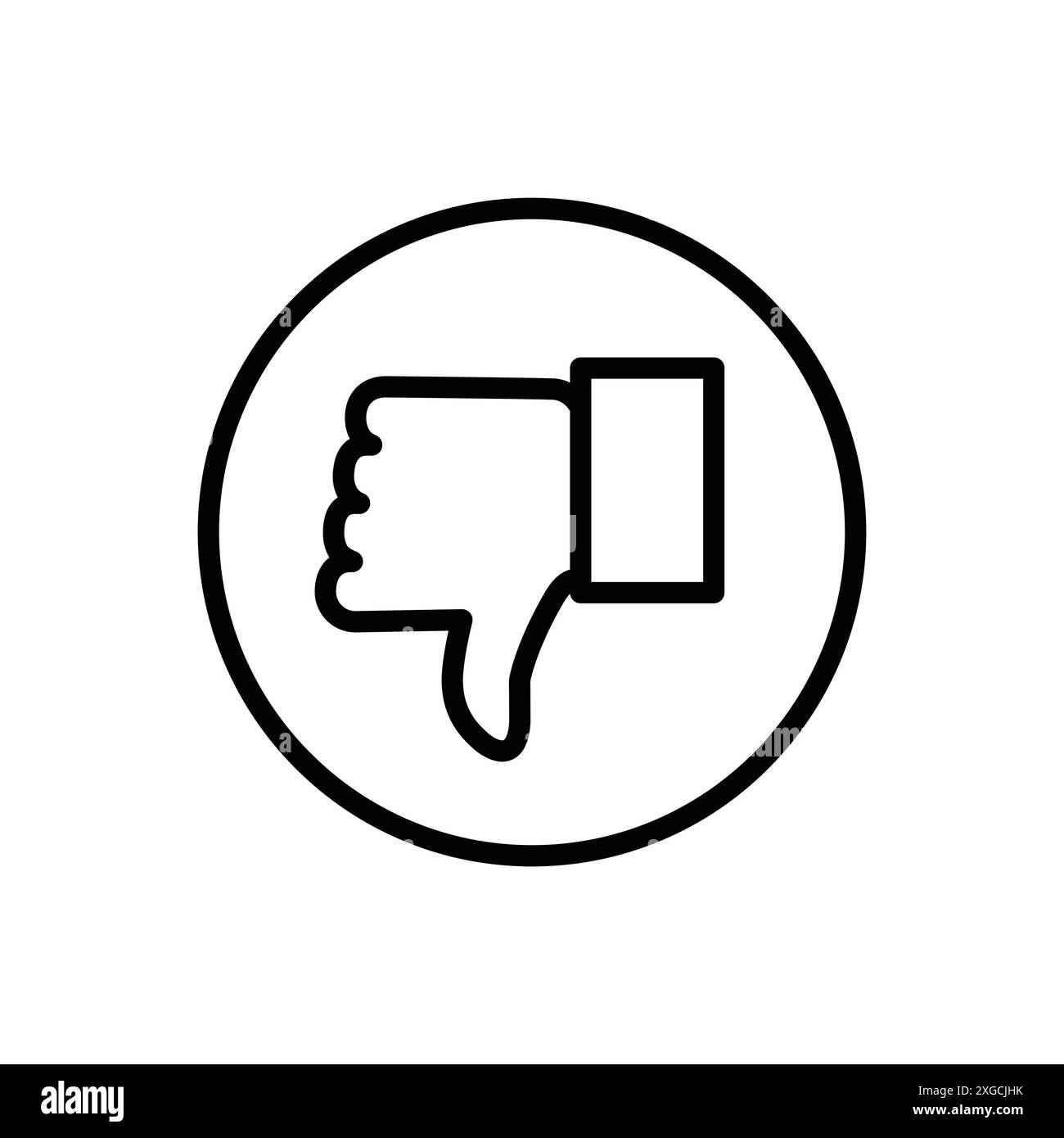 thumb up - thumb down icon vector design template in white background ...