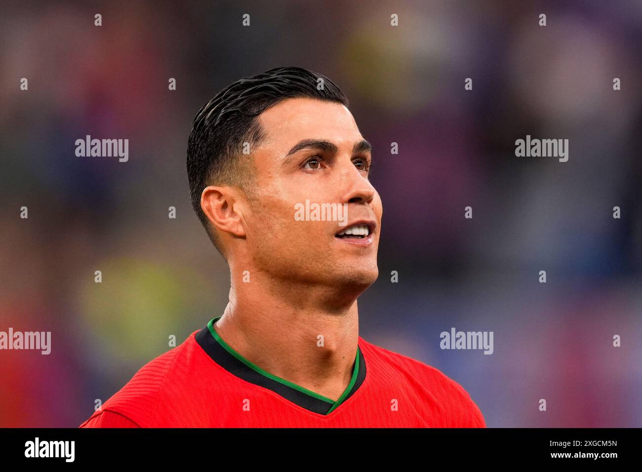 Portugal's Cristiano Ronaldo during a quarterfinal match between ...