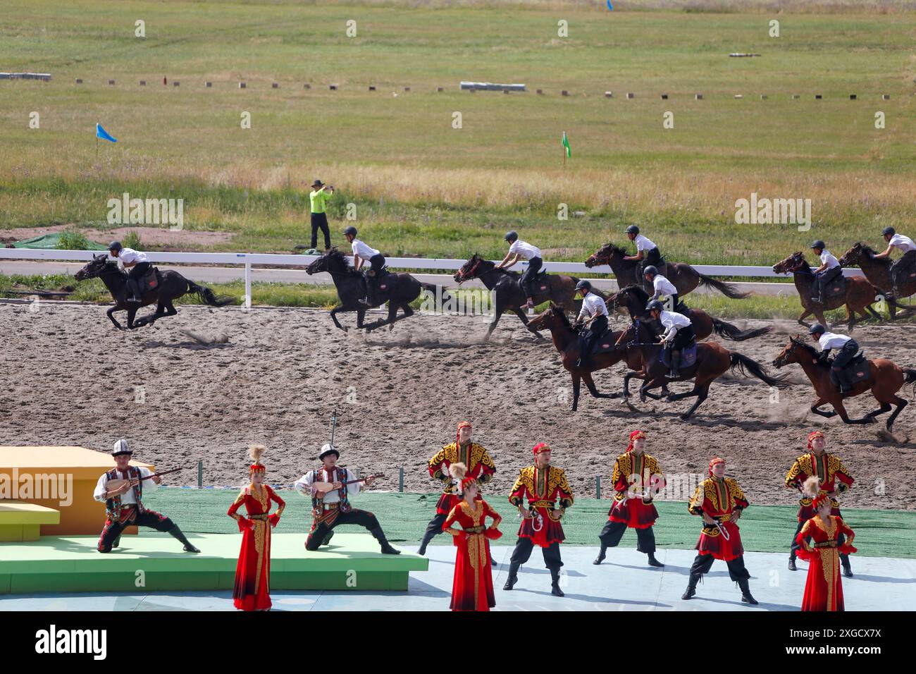 Zhaosu, China's Xinjiang Uygur Autonomous Region. 8th July, 2024 ...