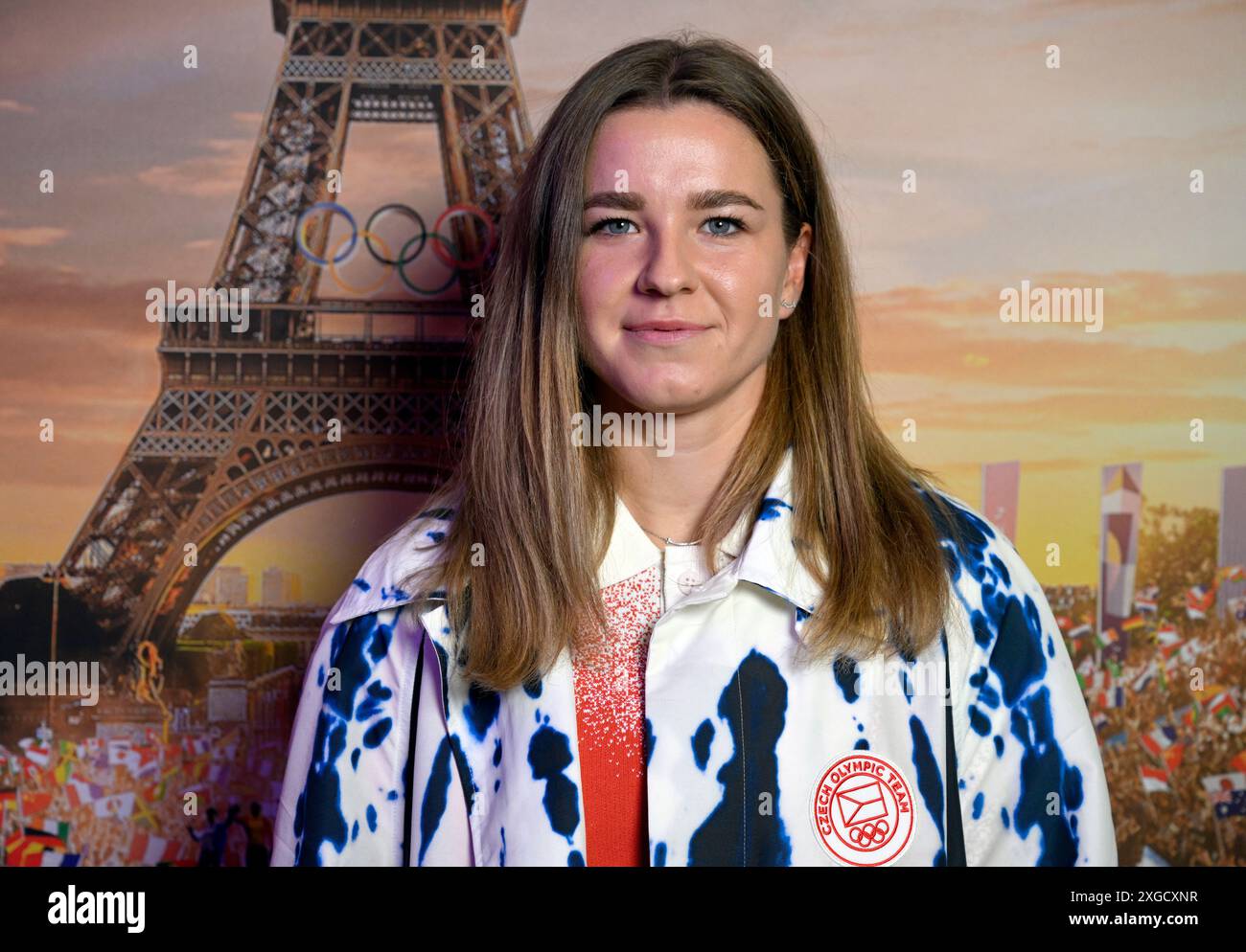Prague, Czech Republic. 08th July, 2025. Czech tennis player Karolina