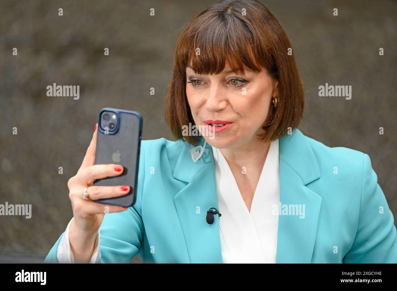 Beth Rigby Sky News Political Editor in Downing Street the day