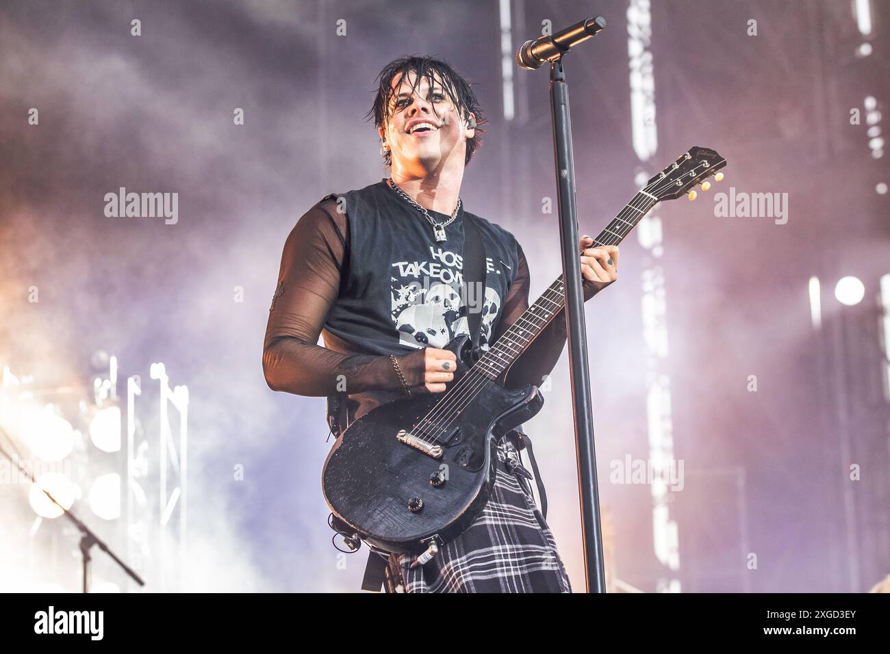 Dutch Singer Dominic Milan Italy. 07th Jul 2024. The English singer-songwriter and actor ...