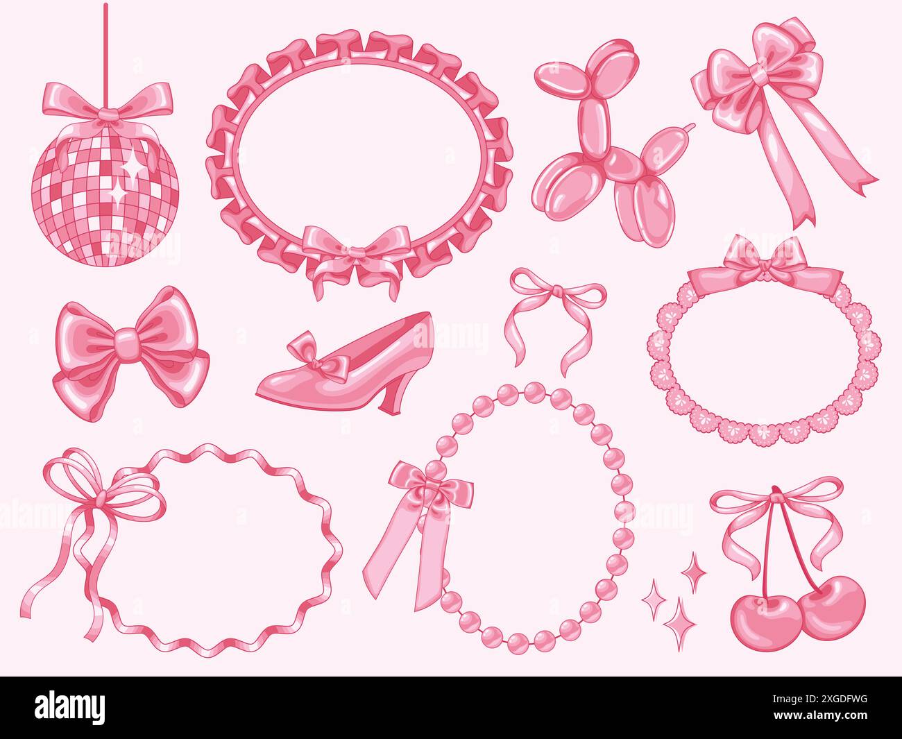 The coquette Stock Vector Images - Alamy