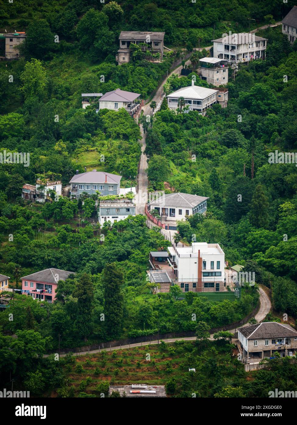 Remote hillside dwellings hi-res stock photography and images - Alamy