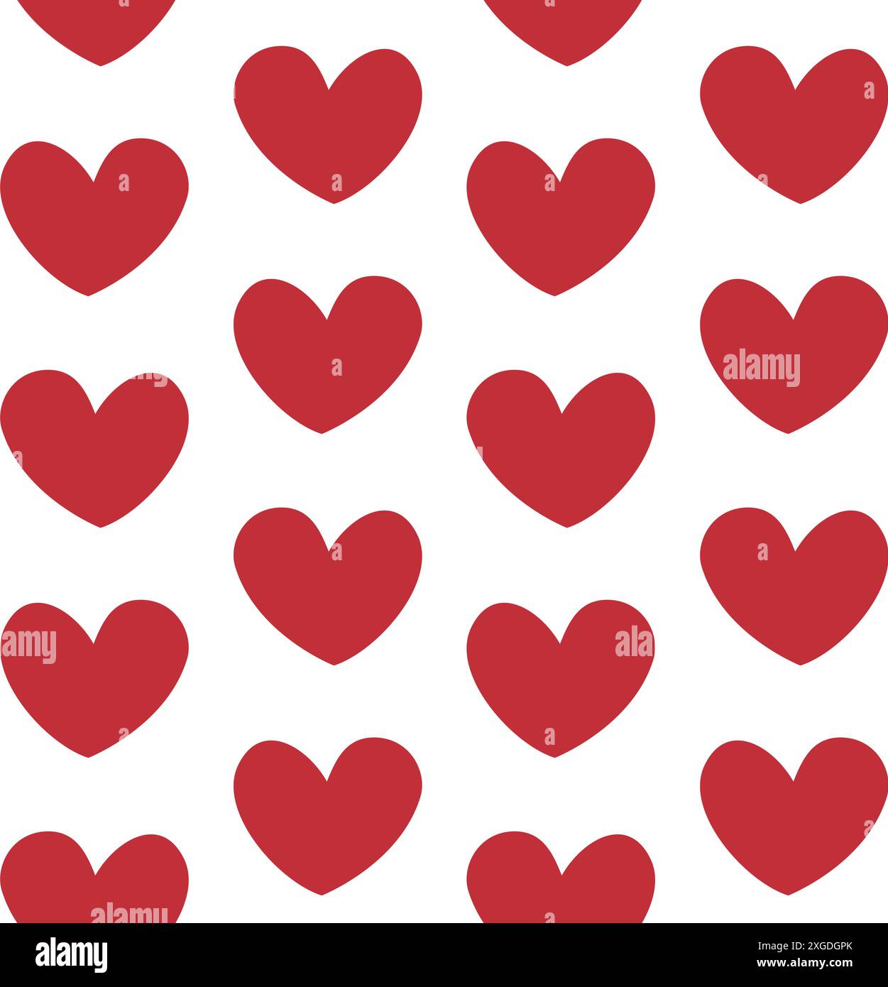 Vector seamless pattern of groovy hearts Stock Vector Image & Art - Alamy