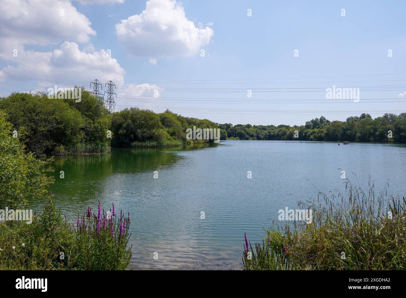 Testwood Pool Testwood park hi-res stock photography and images - Alamy