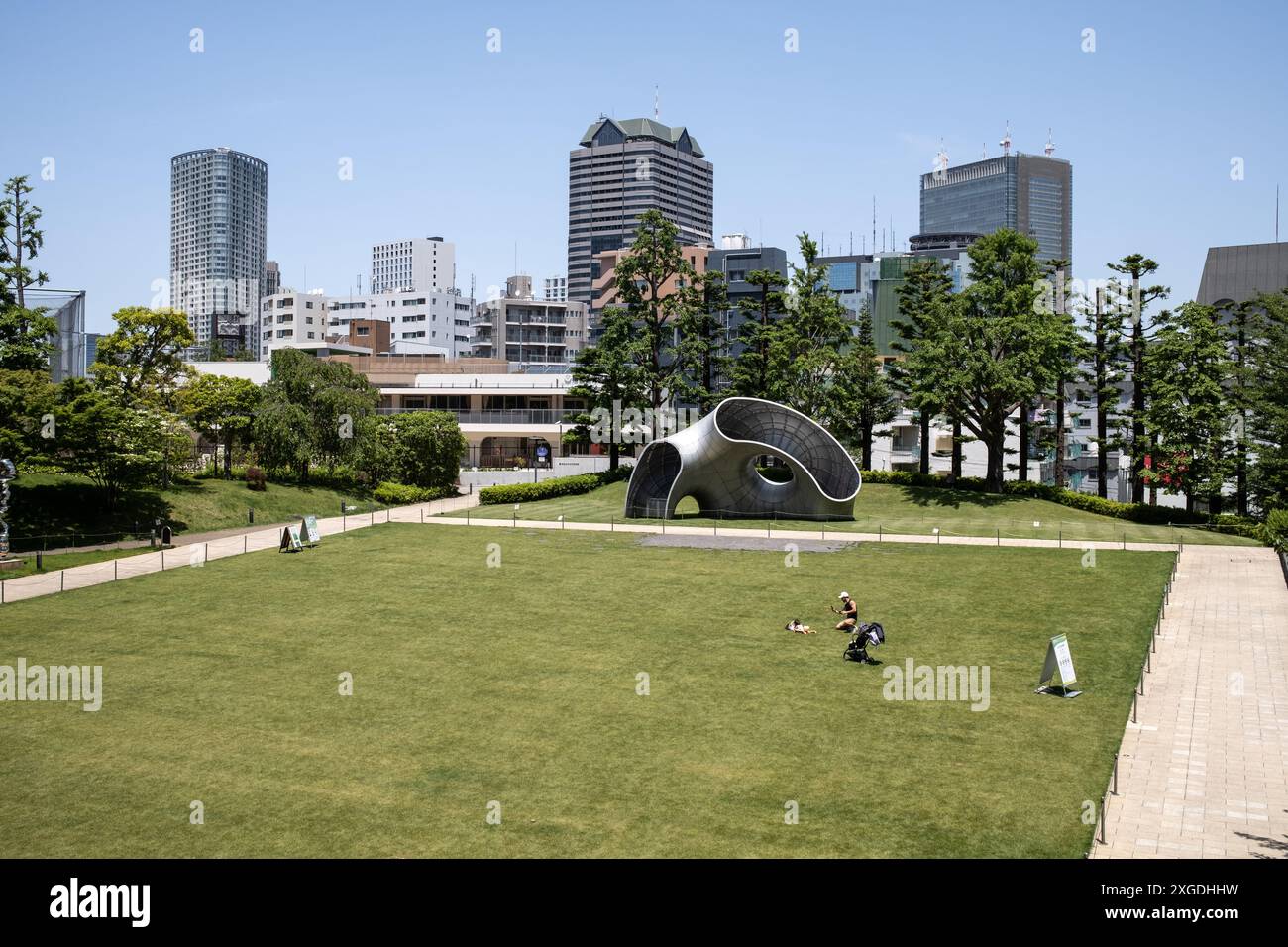 Midtown Park Tokyo Japan Stock Photo - Alamy