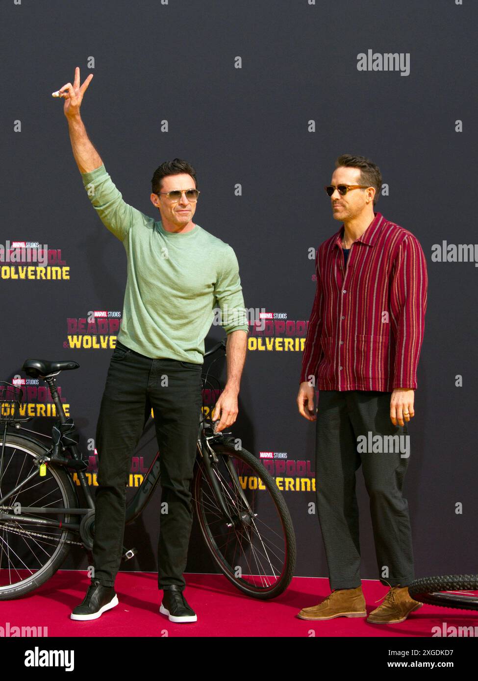 Deadpool & Wolverine , FanEvent auf dem Uber Platz, Berlin, 07.07.2024 Die Darsteller Ryan