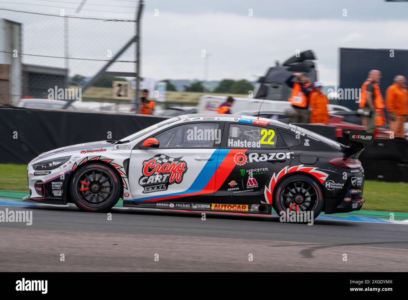 Andover, Hampshire - June 9th 2024: British Touring Car Championship ...