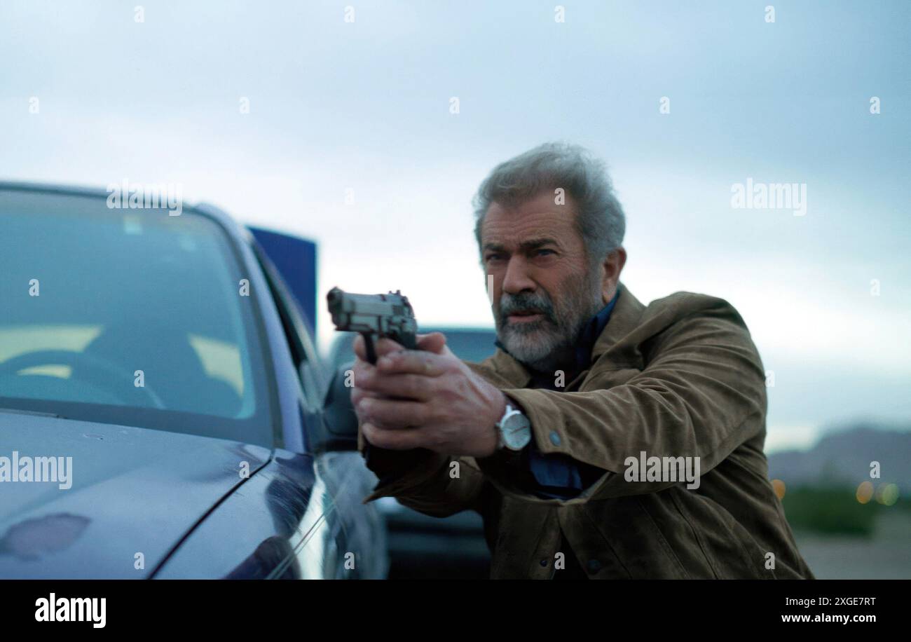 BONEYARD, Mel Gibson, 2024. © Lionsgate Films /Courtesy Everett